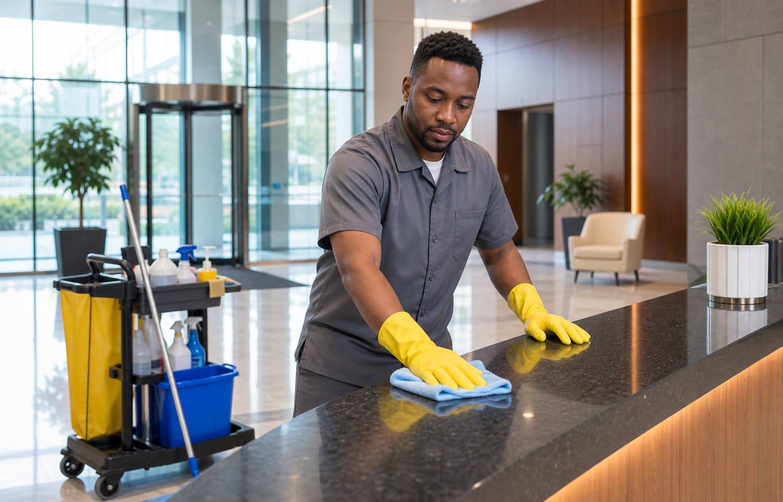 Ville-Ann office cleaning service in Fredericksburg VA