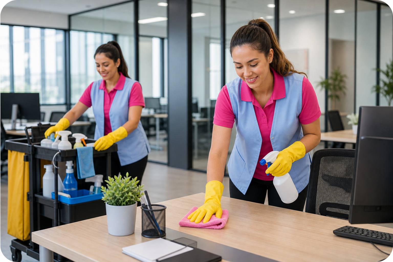 Ville-Ann office cleaning service in Fredericksburg VA