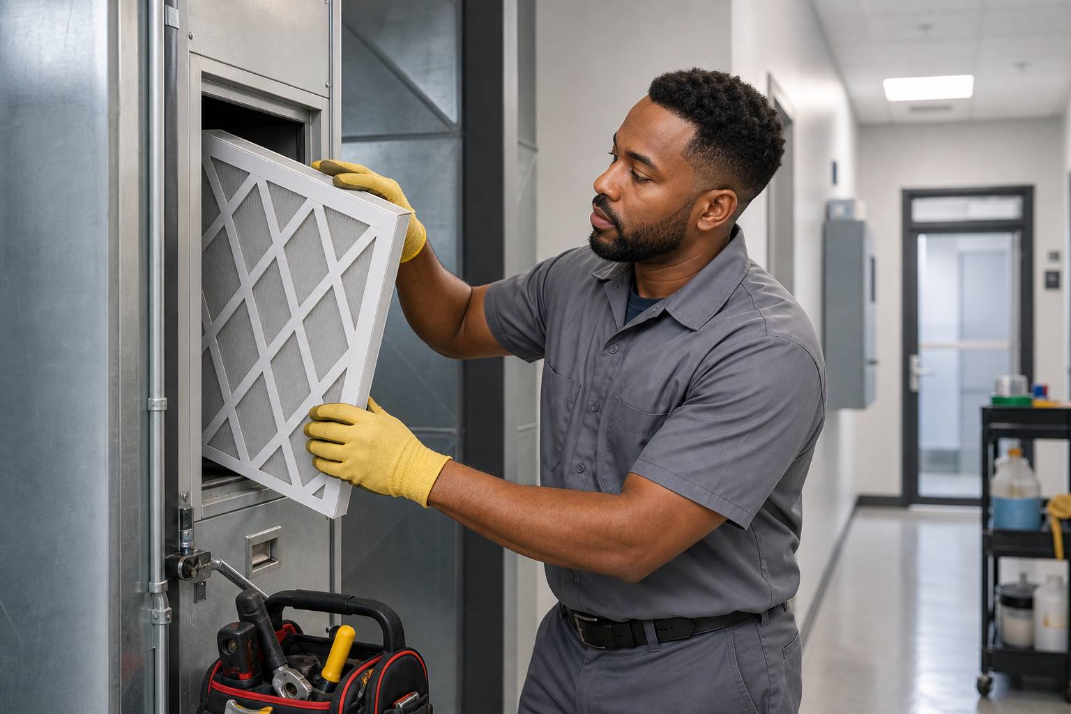 Facility maintenance service for a Fredericksburg commercial property