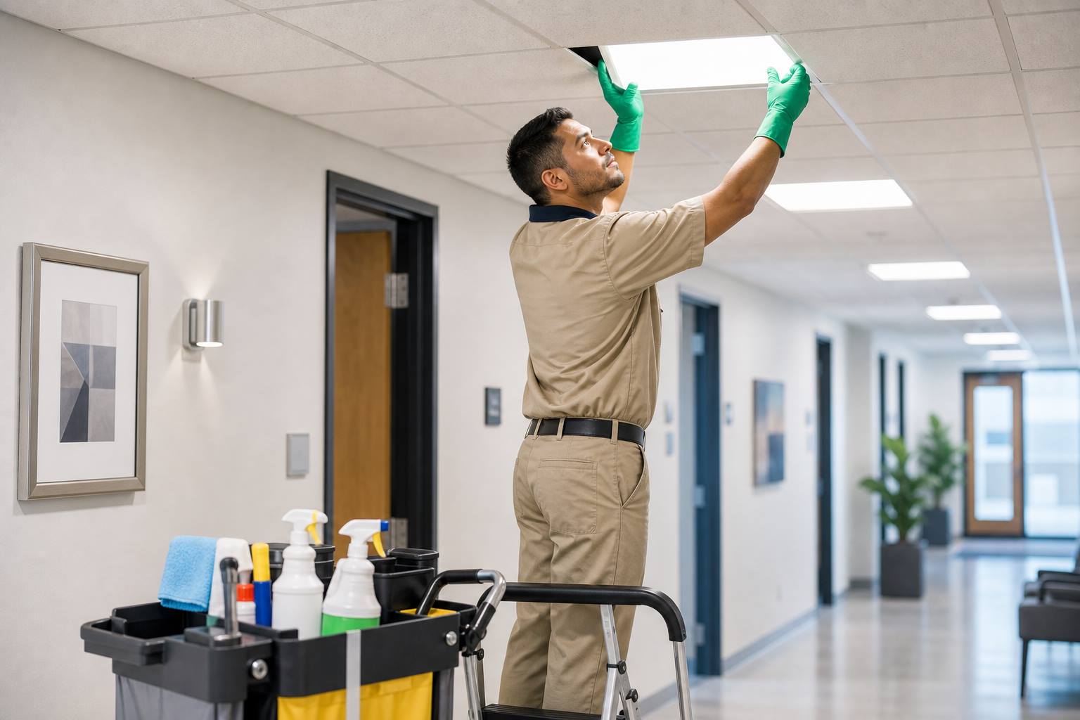 Facility maintenance service for a Fredericksburg commercial property