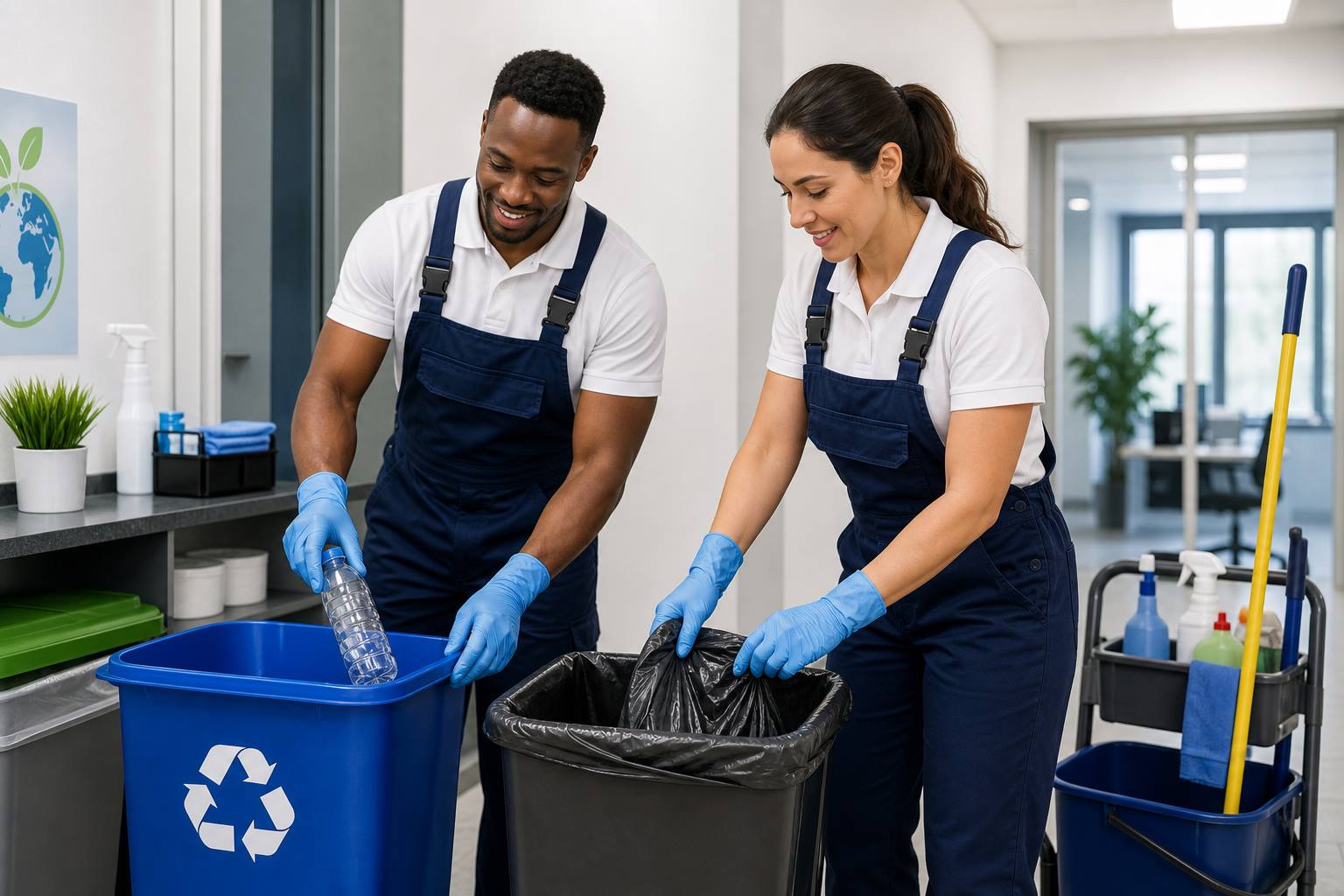 Waste management and recycling support service in Fredericksburg VA