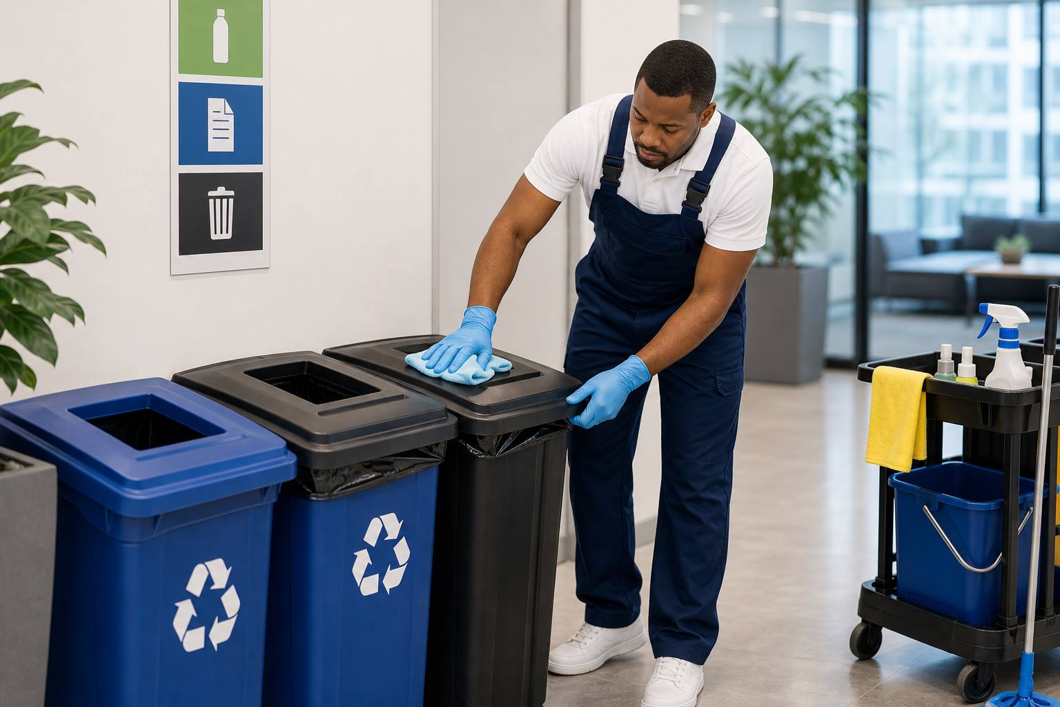 Waste management and recycling support service in Fredericksburg VA
